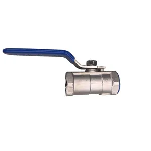 Threaded End ANSI Stainless Steel Ball Valve Manual Operated Water Gas Valve thumbnail-1