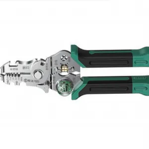 8 Inch 12 In 1 Voltage Test Multi-function Wire Stripper, Stainless Steel Forged Jaw Wire Stripping/Splitting/Winding/Crimper Plier thumbnail-1
