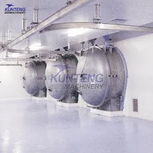Commercial Fully Automated Industrial Vacuum Freeze Dryer Durian Lemon Food Freeze Dryers EPC thumbnail-4