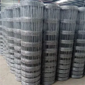 4 Feet 330ft 1.5mm-2.5mm Hinge Joint Tight Lock Fixed Knot Farm Guard Galvanized Wire Cattle Deer Sheep Horse Field Fence Mesh thumbnail-4