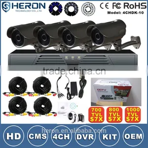 Factory OEM High Quality CCTV Camera System 4ch NVR Kit With 2/3mp IP Camera Quality Choice thumbnail-2