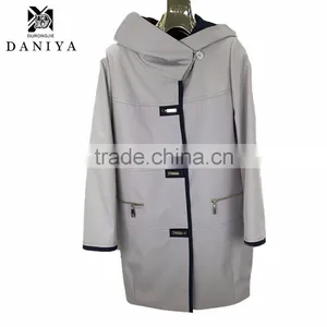China Clothing Factory Custom Women's Jackets & Coats Spring Women's Custom Warm-up Jacket 2013 thumbnail-1