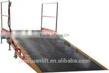 12 Ton Mobile Loading Car Hydraulic Motorcycle Dock Ramp on Sale DCQY-12 Adjustable Loading Dock Ramp for Sale Mobile Yard Ramp thumbnail-5
