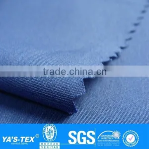 Blue Recycle Yarn Fabric 4 Way Stretch Fabric Polyester Fabric For Spring Autumn Sportswear Jacket Tie thumbnail-1