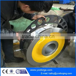 High Quality Beam Wheel Traveling Monorail Single Girder Overhead Crane Wheels thumbnail-1