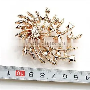 Best Selling Full Rhinestone Pearl Brooch, Alloy Brooch Wholesale thumbnail-3