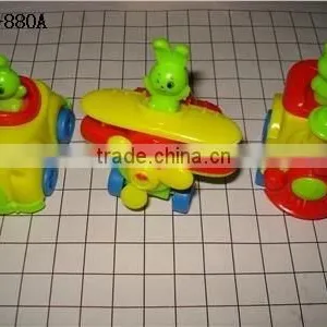 Small Promotion Toys/ Small Pull Back Cartoon Plane thumbnail-1