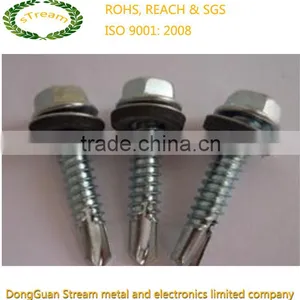 Self Drilling Screw With EPDM Washer, Roofing Screw thumbnail-1