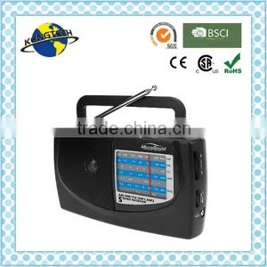 Factory Price FM SW LW Analogue Mental Antenna Radio thumbnail-1