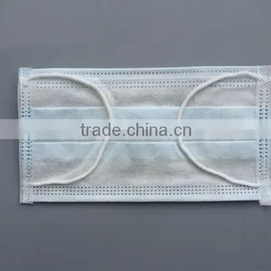 Blue 3-ply Nonwoven Face Mask / PP Face Mask CE ISO FDA thumbnail-1