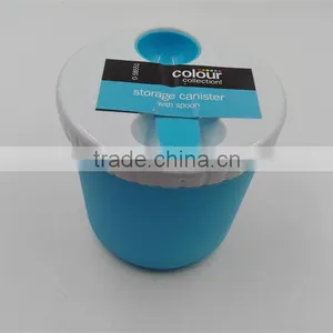 Plastic Storage Canister With Spoon thumbnail-2