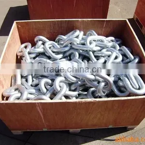 HOT DIPPED GALVANIZED CHAIN SHORT LINK 26MM thumbnail-3