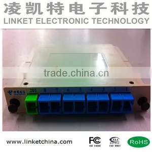8 Ports Fiber Optic PLC Splitter Insertion Type thumbnail-1