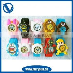 2015 Promotional Silicone Slap Watch With Janpanese Movement thumbnail-4