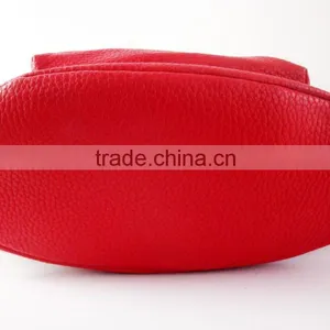 2015 Fashion Hot Selling PU Leather Backpack Popular Red Leather Backpack thumbnail-6