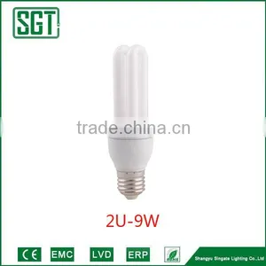 Triphosphor 8W 2U U Shape Energy Saving Lamp E27 20w 2700k thumbnail-2