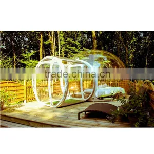 Outdoor Single Tunnel Inflatable Beach Tent Round Inflatable Transparent Tent House Spherical Inflatable Camping Tent thumbnail-5