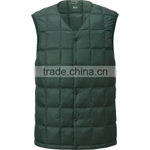 Winter Wholesale 100% Polyester Men's Slimming Vest Custom thumbnail-1