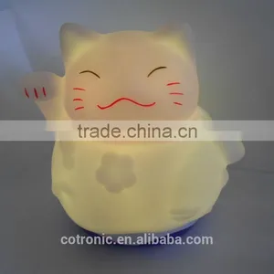 Cat Shape Small Baby Portable LED Night Light thumbnail-1