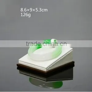 AN73 ANPHY Single Brown Base Horizontal Bracelet Jewelry Stand Holder Display Stock Army Green 8.6*9*5.3cm 126g thumbnail-1