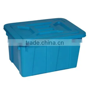 Plastic Turnover Box With Cover,storage Box thumbnail-1