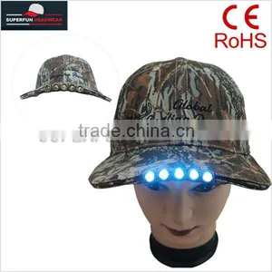 Factory Supply Highest Quality Camouflage LED Light Caps thumbnail-1
