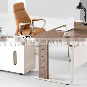 Factory Outlet Selling Office Wooden Steel Negotiation Table(SZ-ODT663) thumbnail-6