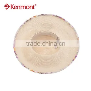 Most Popular Wide Brim Folding Straw With Silk Ribbon thumbnail-6