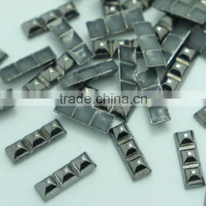 Factory Price Wholesale 6X18MM Hotfix Alloy Studs, Hot Fix Metal Stud, Iron On Studs, Iron On Metal Studs, Garment Metal Fitting thumbnail-2