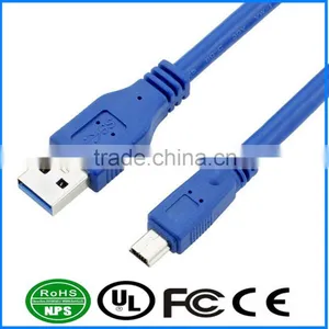 USB3.0 Connecting Cable AM-MiniB 10P Cable Superspeed Datawire for Camera MP3 MP4 Datacable thumbnail-1