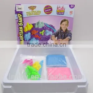Magic 500g Beach Tower Space Motion Sand With 5 Mold and 1 Table thumbnail-2