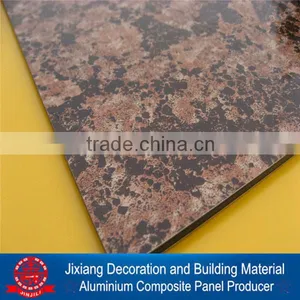 China Marble Aluminium Composite Panels Imitation Stone Wall Cladding thumbnail-1