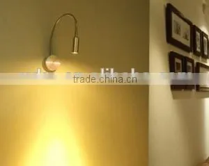 Hotel Bedside Reading Light/ LED Reading Lamp With Flexible Gooseneck Quality Choice Supplier's Choice thumbnail-2