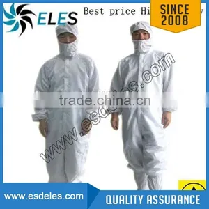 100 Class Antistatic Cleanroom Factory Coverall SR-W3001 thumbnail-2