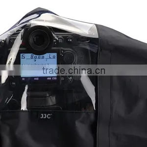 JJC Out Door Rain Cover For Nikon Camera Rain Cover RC-EF Black Nylon Rain Cover thumbnail-2