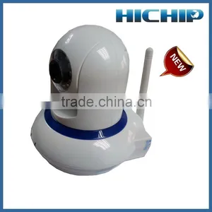 CMOS Sensor and Mini Camera Style PTZ IP Camera IR Wireless 2.0 Megapixel thumbnail-2