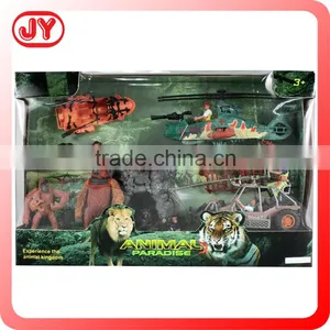 Funny Plastic Wild Animal Set Toy thumbnail-1