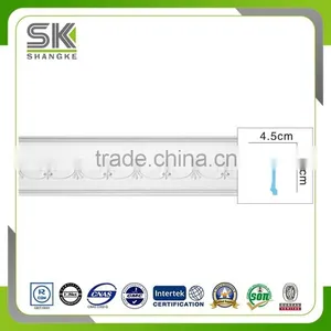 Decorative PU Carved Foam Cornice Moulding Factory Cost PU Foam Carved Carving Cornices Mouldings thumbnail-3