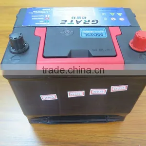 Maintenance Free Rechargeable Auto Car Battery 55D23L-mf , 12v 60ah Battery thumbnail-6