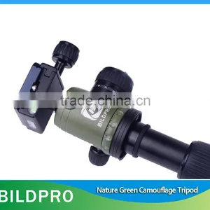 BILDPRO Anodization Camera Tripod CNC Video Tripod Stand 360 Degree Panorama Head thumbnail-3