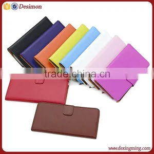 Desimon Factory Wallet Stand Genuine Leather Flip Case for Xiami 5 thumbnail-1
