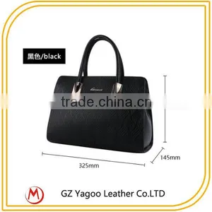 Wholesale Women Popular Fashion Leather Handbags With Short and Long Srap thumbnail-4