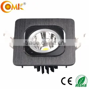 5W Brushed Balck COB LED Grille Light thumbnail-1