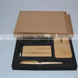 Bamboo Mouse Usb HUB Travel Computer Gift Kit thumbnail-5
