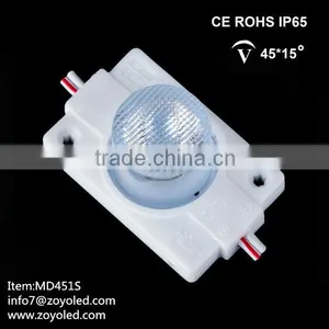High Power Led Module 3W Advertising Module Radiator Waterproof Led Module Led Edge Lit ABS Injection Module for Light Box thumbnail-2