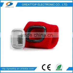Neutral/OEM Black,white Wrist Pedometer Counts Time up to 9hours 59mintes 59seconds thumbnail-3
