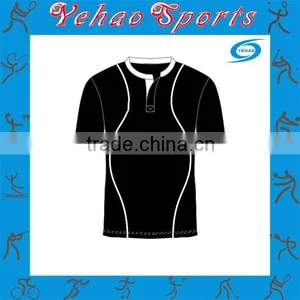 Tight Fit Custom Design Sublimation Rugby Practice Shirts thumbnail-3