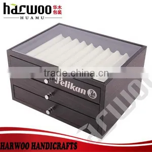 Luxury Pen Storage Box With 3 Drawers thumbnail-4
