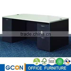 Modular Hot Sale Bowfront Open Executive Office Table Melamine Office Table thumbnail-2