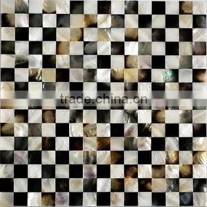 Blacklip Sea Shell Mosaic Mix Freshwater Mother of Pearl Mosaic thumbnail-1